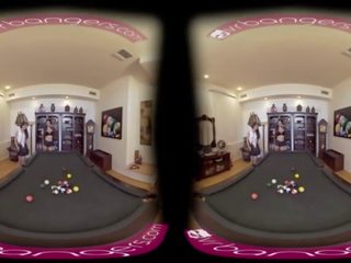 VR PORN-Mom Seduces Her Step teenager To Have x rated film On The Pool Table